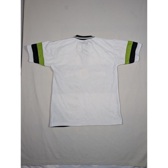 VTG 90s Y2K Southpole Mesh Jersey Polo Shirt Sz L Embroidered Logo & Spellout - Picture 3 of 8